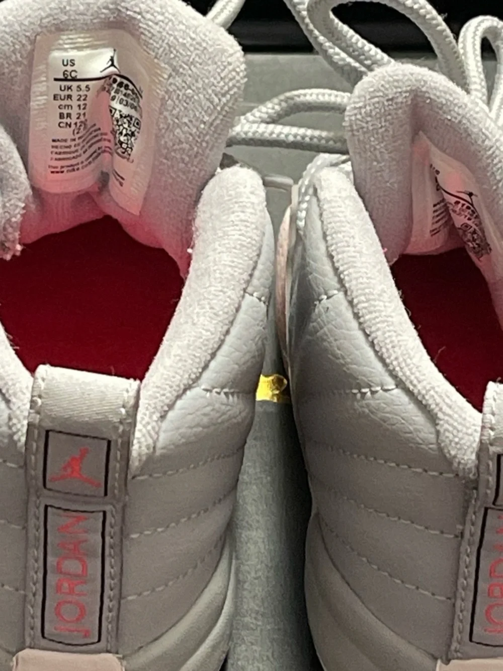 Jordan Kids Sneakers in Grey and Hot Pink
